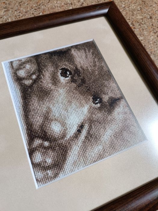 Вишивка "Миле щеня"