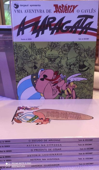 Livros de banda desenhada Asterix