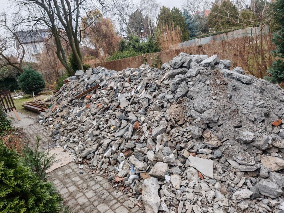 dopłacę za odbiór gruz z wylewki podlogowe