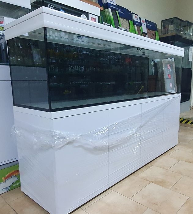 Akwarium 600 L - 200x50x60 zestaw, zestaw akwariowy, pokrywa