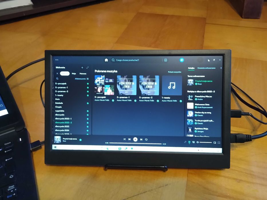 monitor 11,6 cala 1366x768