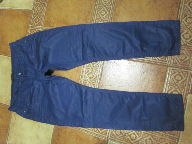 Zara Man spodnie męskie wiosna  rozmiar 36 rurki kolor granatowy