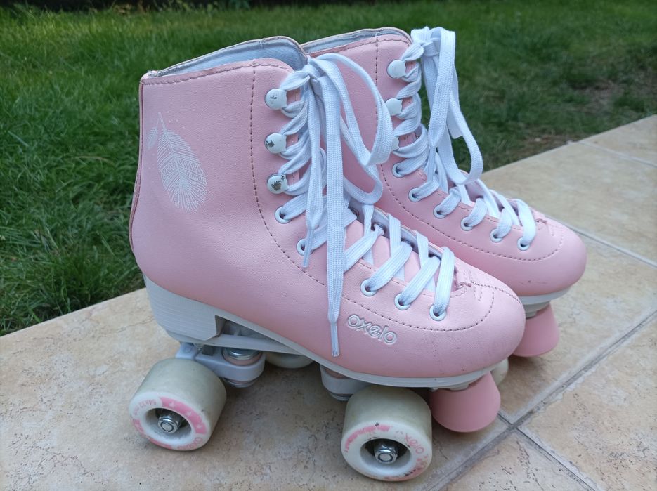 Wrotki figurowe Oxelo Quad 100, rozmiar 35