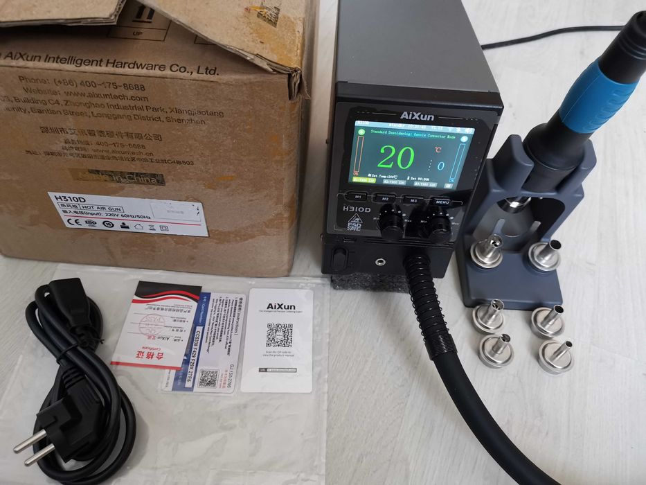 Stacja na gorące powietrze HOT AIR AIXUN H310D NOWA !!!