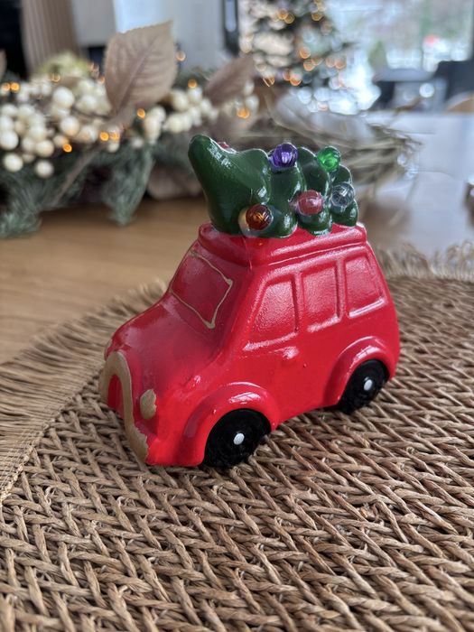 Ozdoba/figurka świąteczna autko