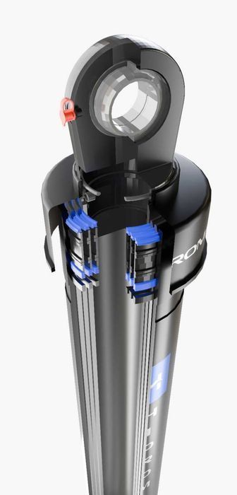 Siłownik wywrotu teleskopowy FE 175/5/6230mm