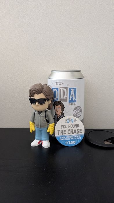 Stranger things steve funko soda chase, rzadkie!