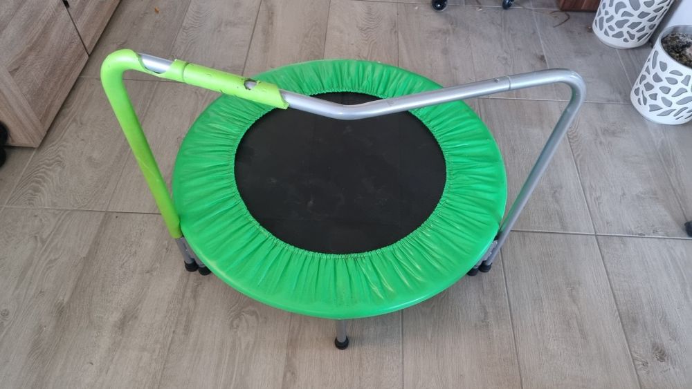 Trampolina mała zielona