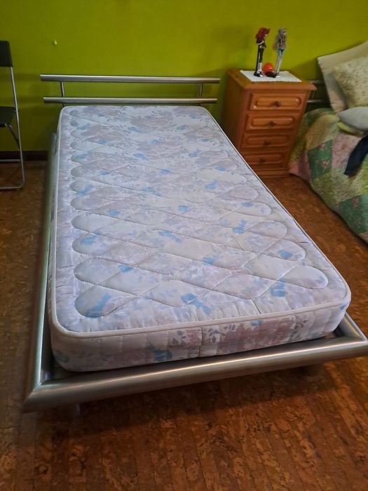 Cama em inox 2×1