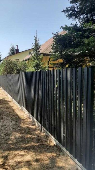 Sztachety Sztachetki Metalowe Panel 11.5cm-12.4cm Producent Transport