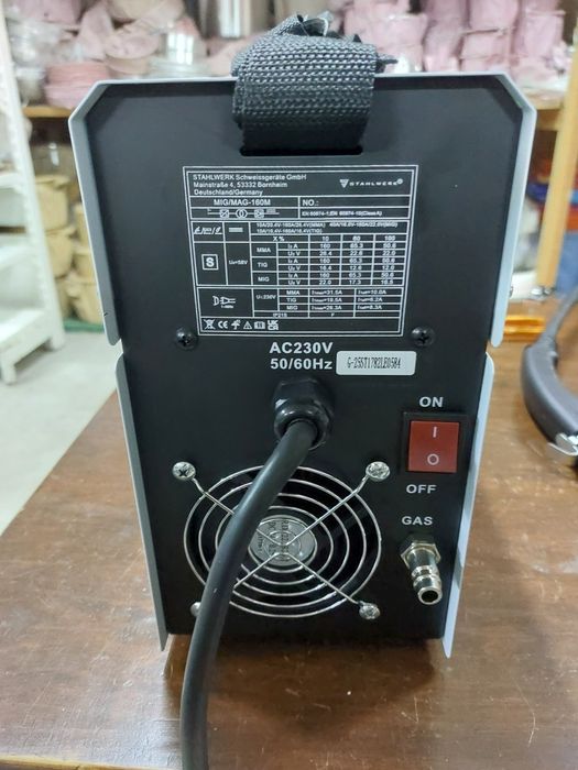 STAHLWERK MIG/MAG 160M – Sinérgica 5 em 1 – Nova – Garantia 7 anos