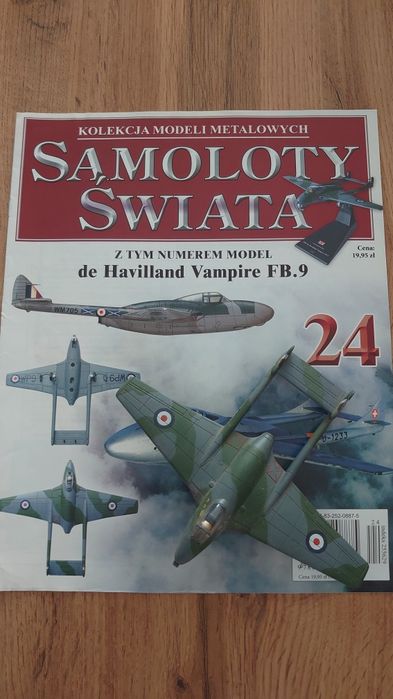 Samoloty świata vampire FB.9