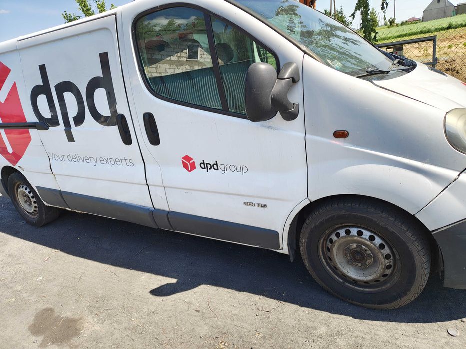 Renault Trafic II lift maska lampy zderzak blotniki