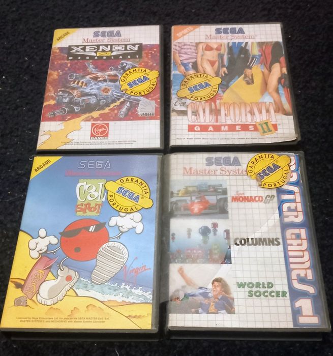 PROMOÇÃO! Jogos para master system 2 sega
