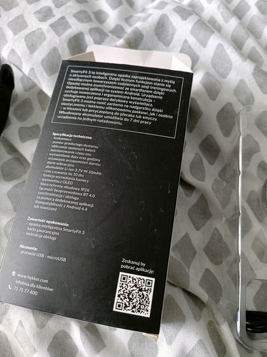 Opaska smartband Hykker Smartyfit 3