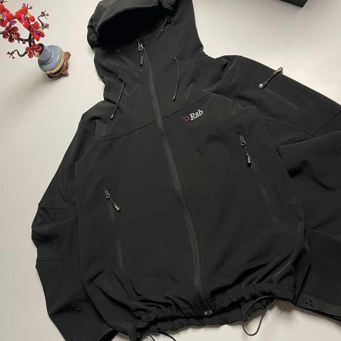 Куртка вітровка rab softshell gore tex gorpcore