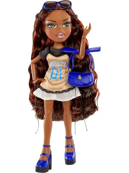 Лялька Bratz Stylin' Sasha Саша зі стильною футболкою