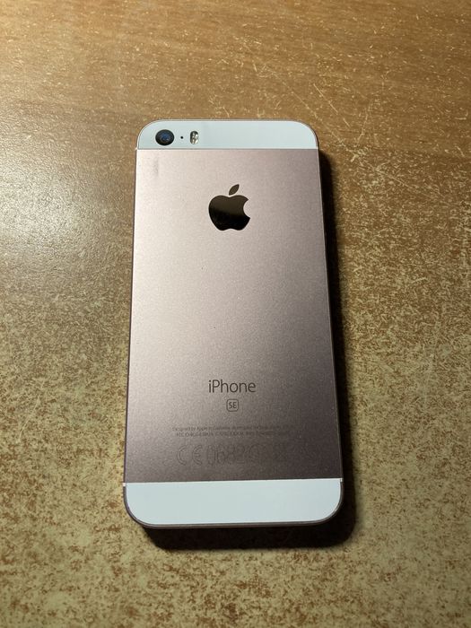 Iphone SE rose gold 64GB kondycja baterii 75%