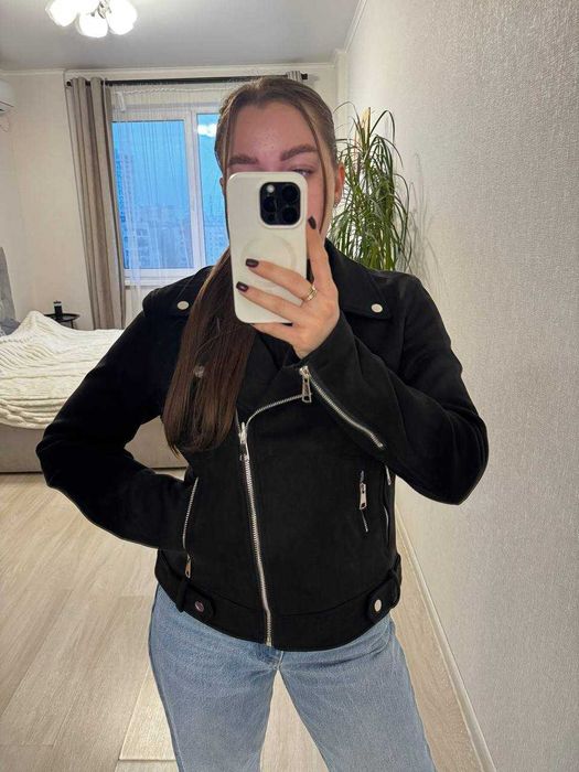 куртка-косуха (преміум еко-замш) курточка