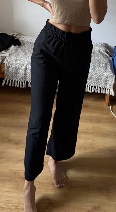Spodnie eleganckie czarne s