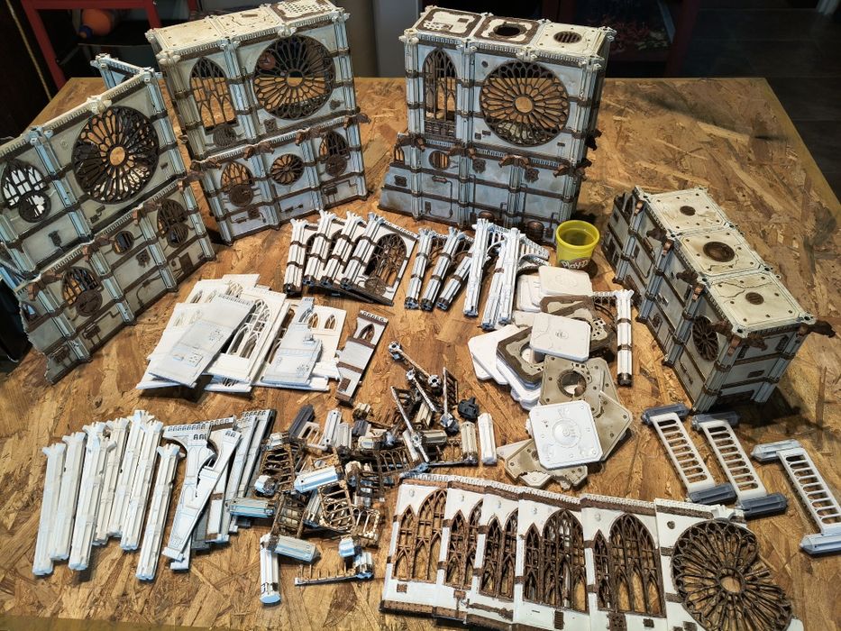 Tereny, makiety do Wh40k