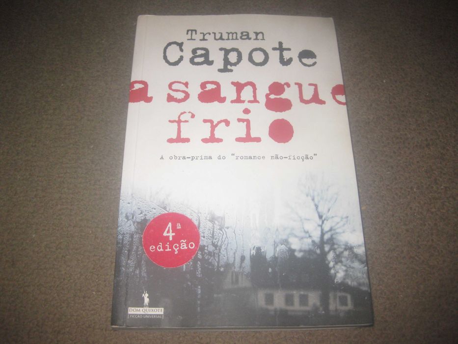 Livro "A Sangue Frio" de Truman Capote