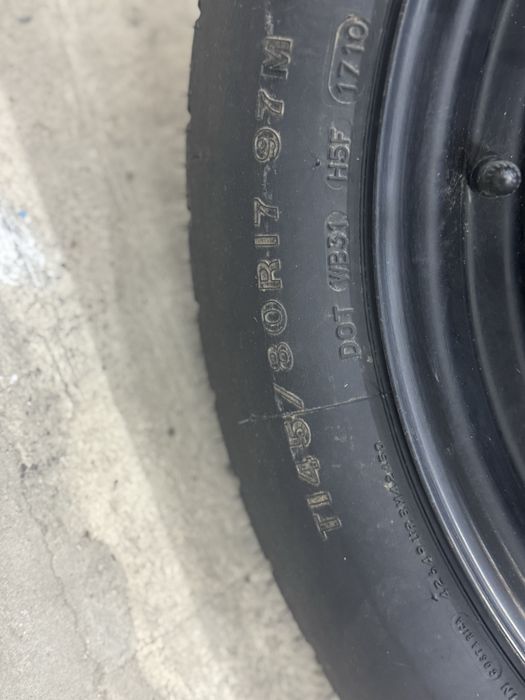 Докатка запаска костиль 5/100r17