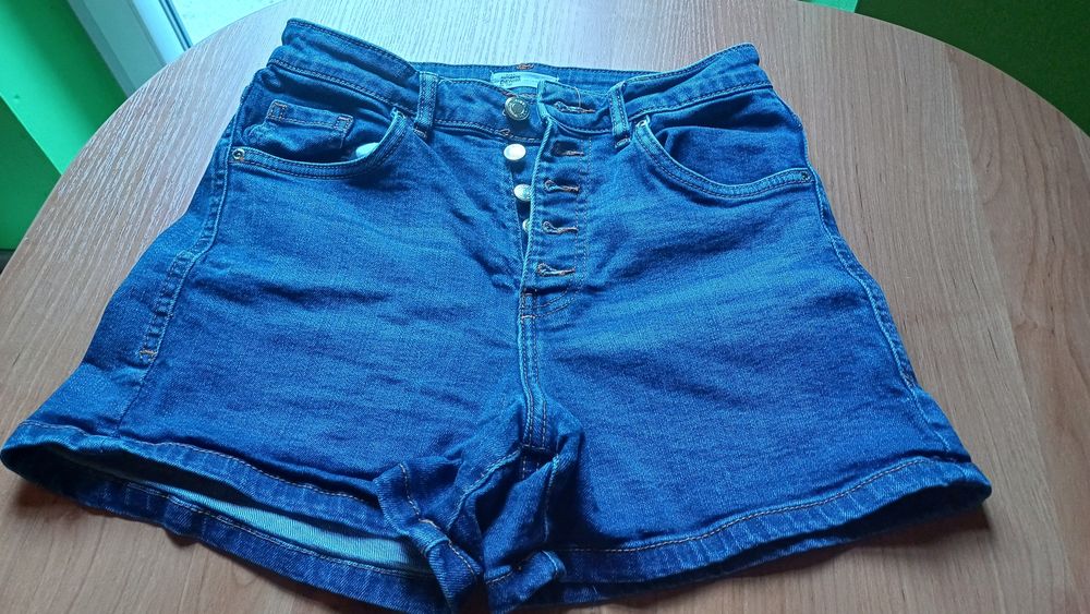 Szorty- ciemny jeans