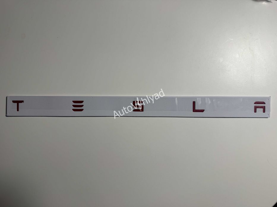 Шильдик Емблема руль значок Надпис эмблема TESLA ТЕСЛА MODEL 3 Y S