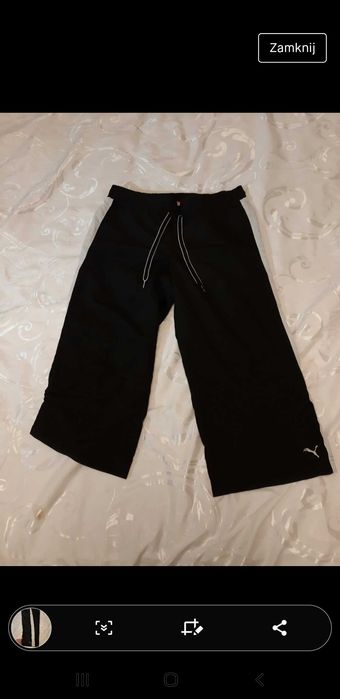Puma - dresy ortalionowe 3/4 rozm S