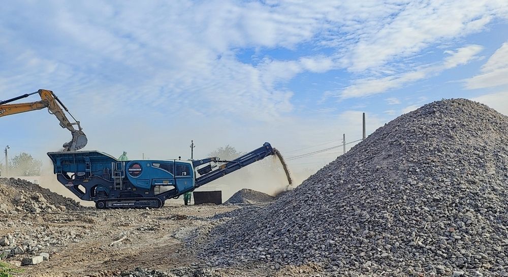 щебінь будівельний, строительный бой, подсыпка дорог