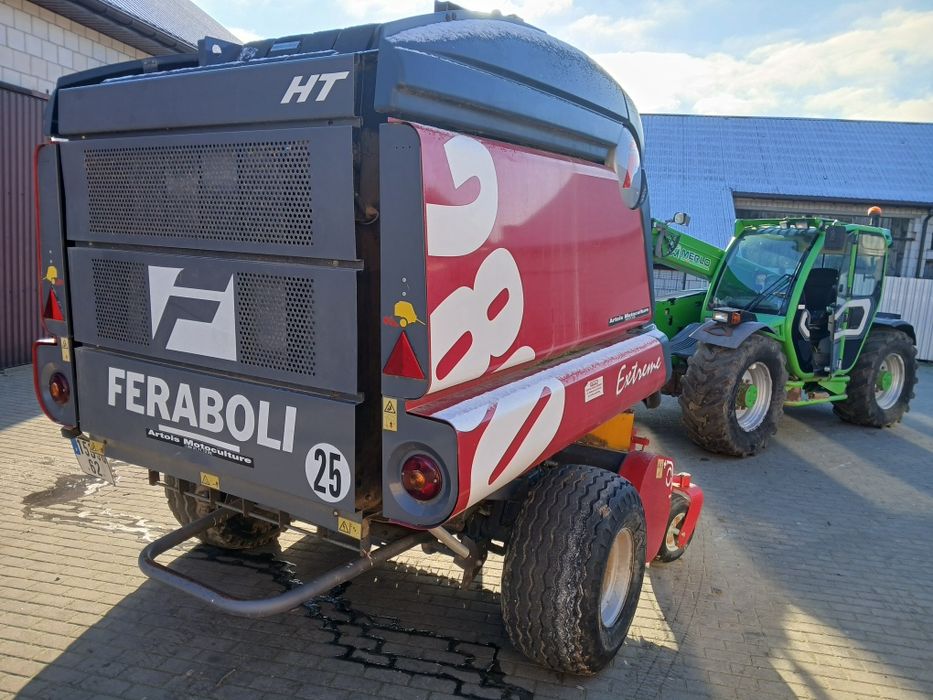 Feraboli 280, New Holland BR 750 A ,prasa pasowa, rolująca