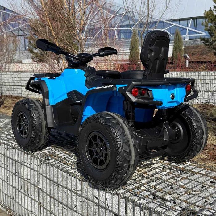 QUAD ATV BOMBARDIER 24V 800W 4x4 Elektryczny Auto Akumulator 2 DZIECI