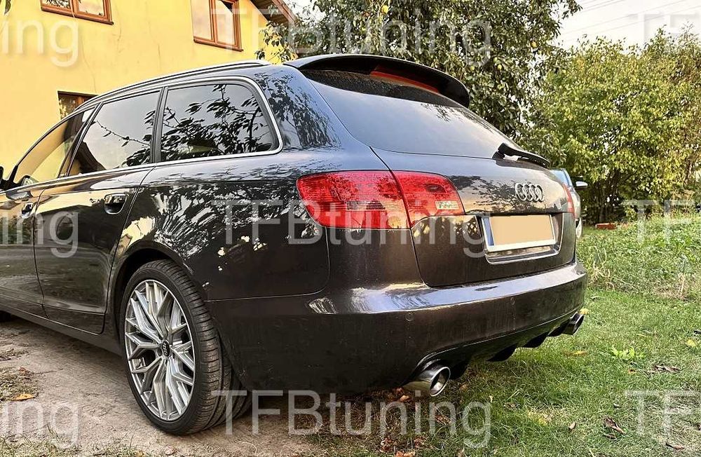 Dyfuzor zderzaka tył A6 C6 Avant 2005- 2009 ver 1 TFB TUNING