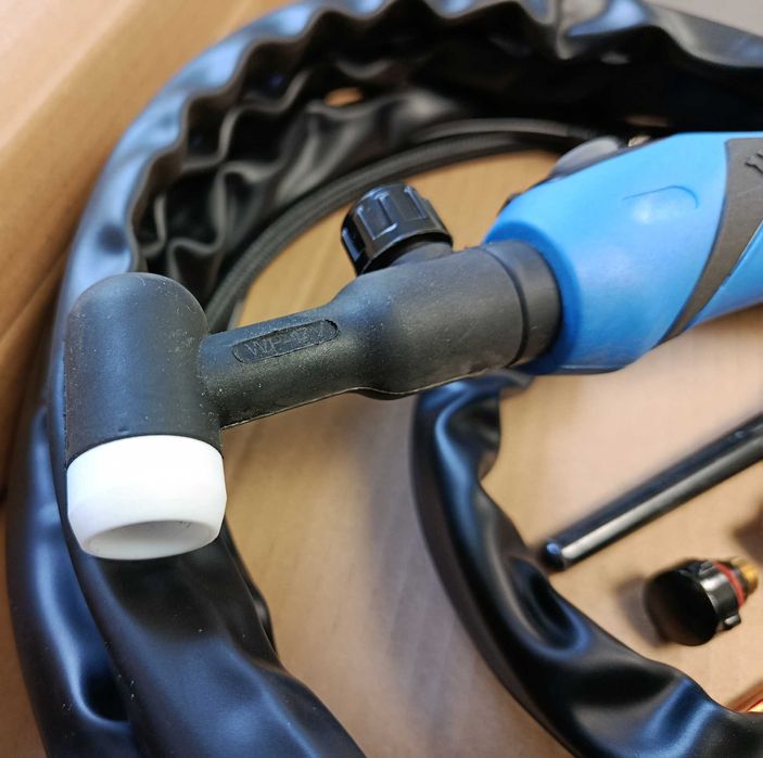 Uchwyt spawalniczy TIG 4m zaworek NOWY typ 17 duży lub mały wtyk 2-PIN