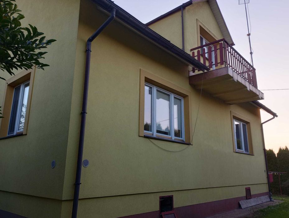 Dom z działką 16 ar (część rekreacyjna i ogród warzywny)