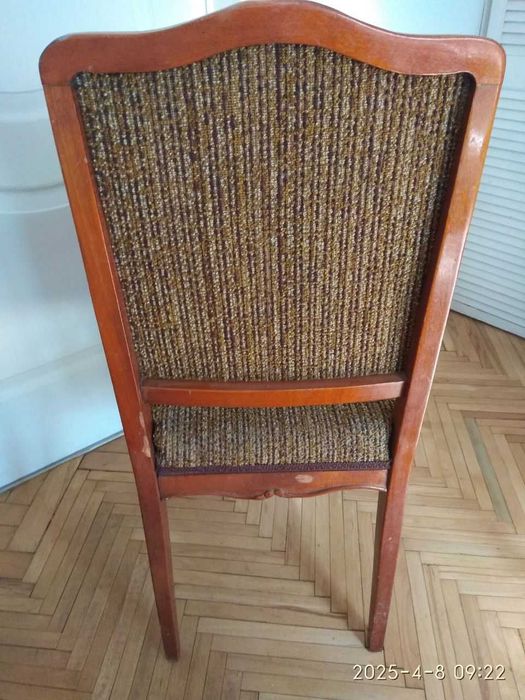 4 стула от гарнитура  Элеонора Румыния стол тумба сервант винтаж