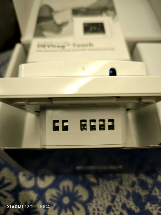 Терморегулятор ( термостат) теплої підлоги DEVIreg Touch