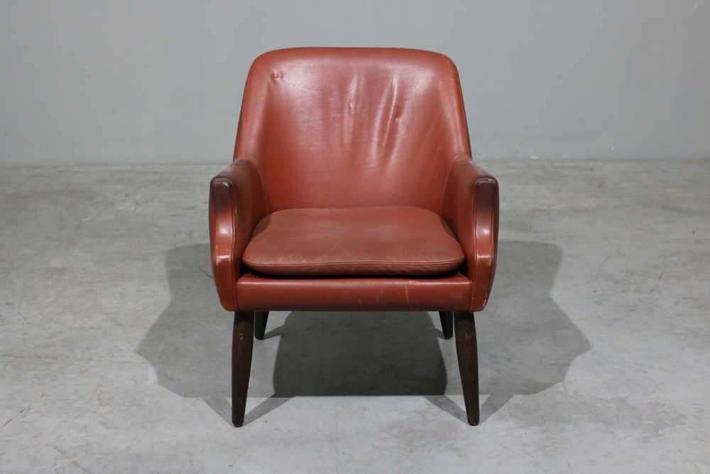 Poltrona vintage em couro