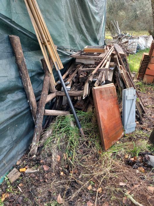 Madeira reciclada, bom estado, vendo a peça ou em lote