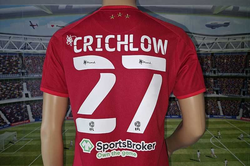 Huddersfield Town Association Football Club (Official Licensed Product) 2020-21 away #27 Romoney Crichlow rozmiar: L
