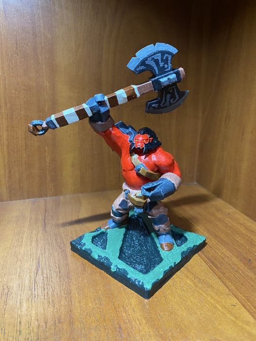 Фігурка Axe Dota 2 ручная робота 3д печать