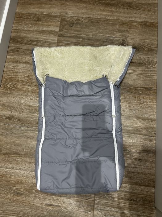 Конверт на овчині у візочок (комбінезони)