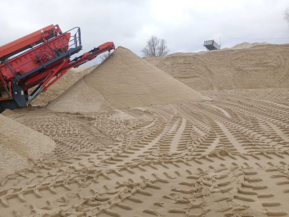 Piasek do wylewek, wiślak, piach płukany