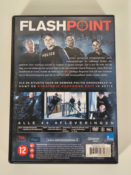 Flashpoint DVD - Temporadas 1-3