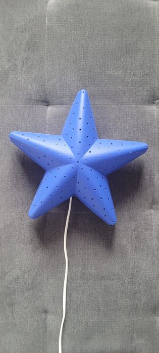 Lampka gwiazdka z Ikea do pokoju dziecka