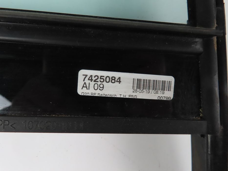 Vidro Fixo Porta Bmw 3 Ref: 51357425084