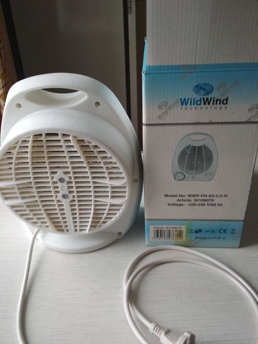 Тепловентилятор WildWind WWP-FN-03-2,0-H,новый.