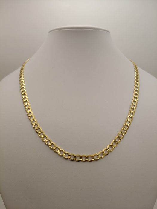 Złoty Łańcuszek Pancerka Pr.585 14K Nowy 55cm