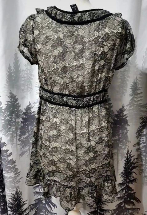 Tunika koronkowa, sukienka ciążowa H&M